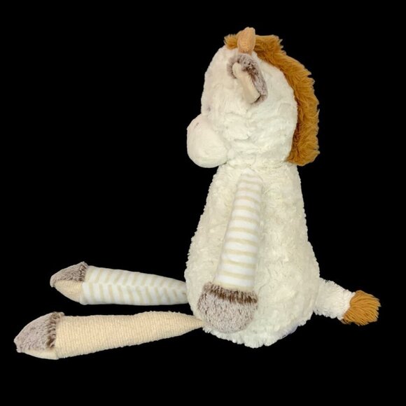 Aurora World Purely Luxe Seated Giraffe Plush Soft Cuddly 13 Inches White Beige - Picture 2 of 7